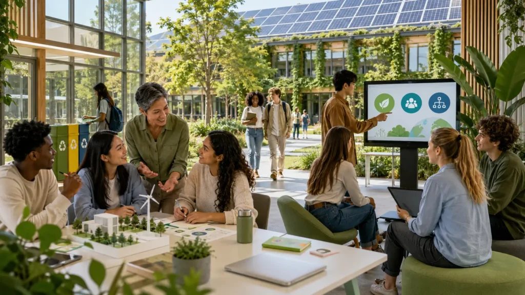 ESG na educação com sustentabilidade, inclusão, governança e impacto social em instituições de ensino
