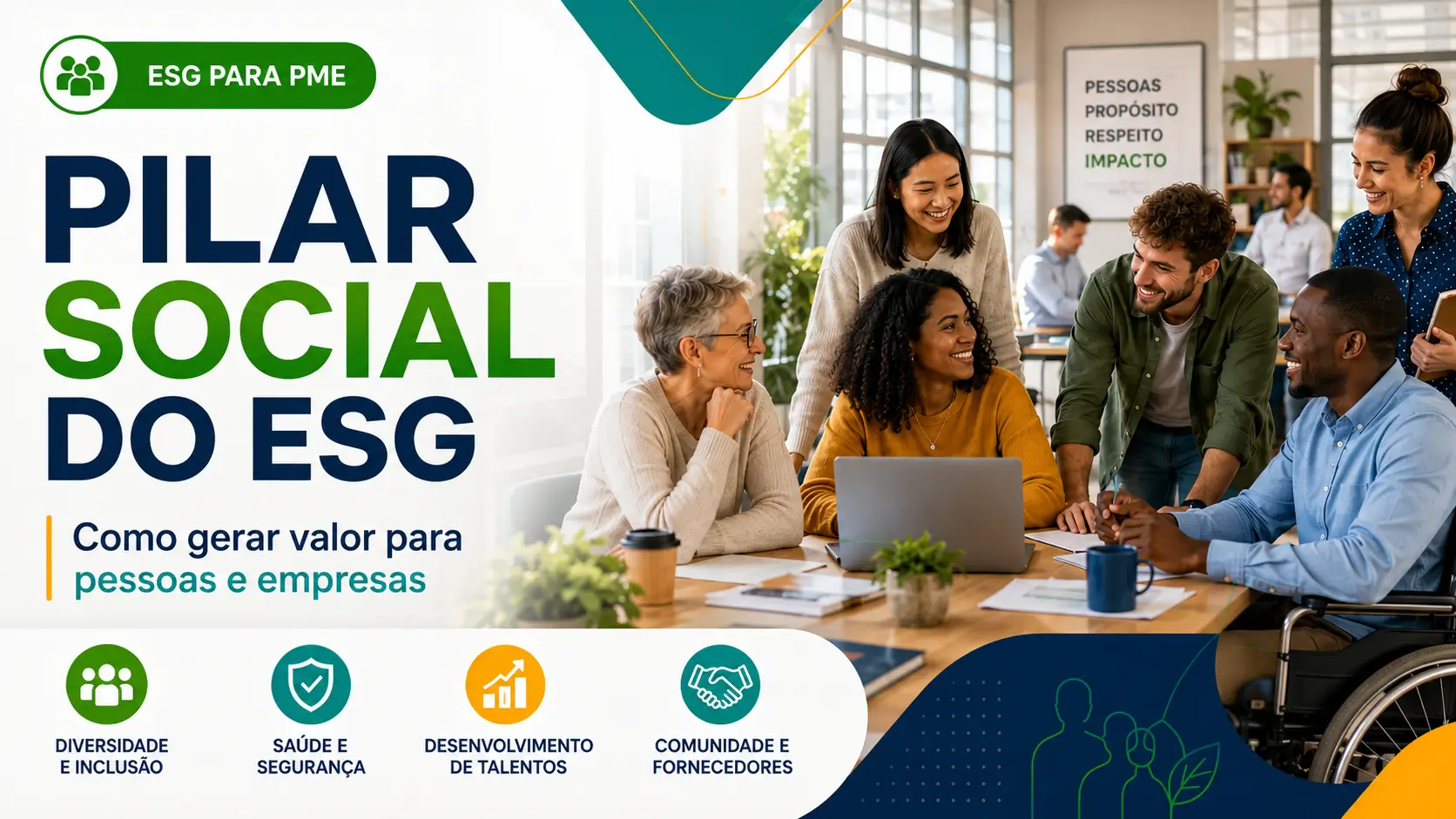Pilar Social do ESG e criação de valor compartilhado
