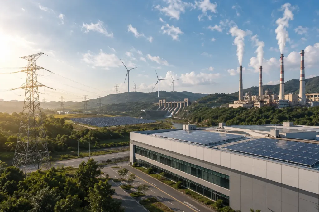 Escopo 2 e emissões indiretas relacionadas ao consumo de energia empresarial